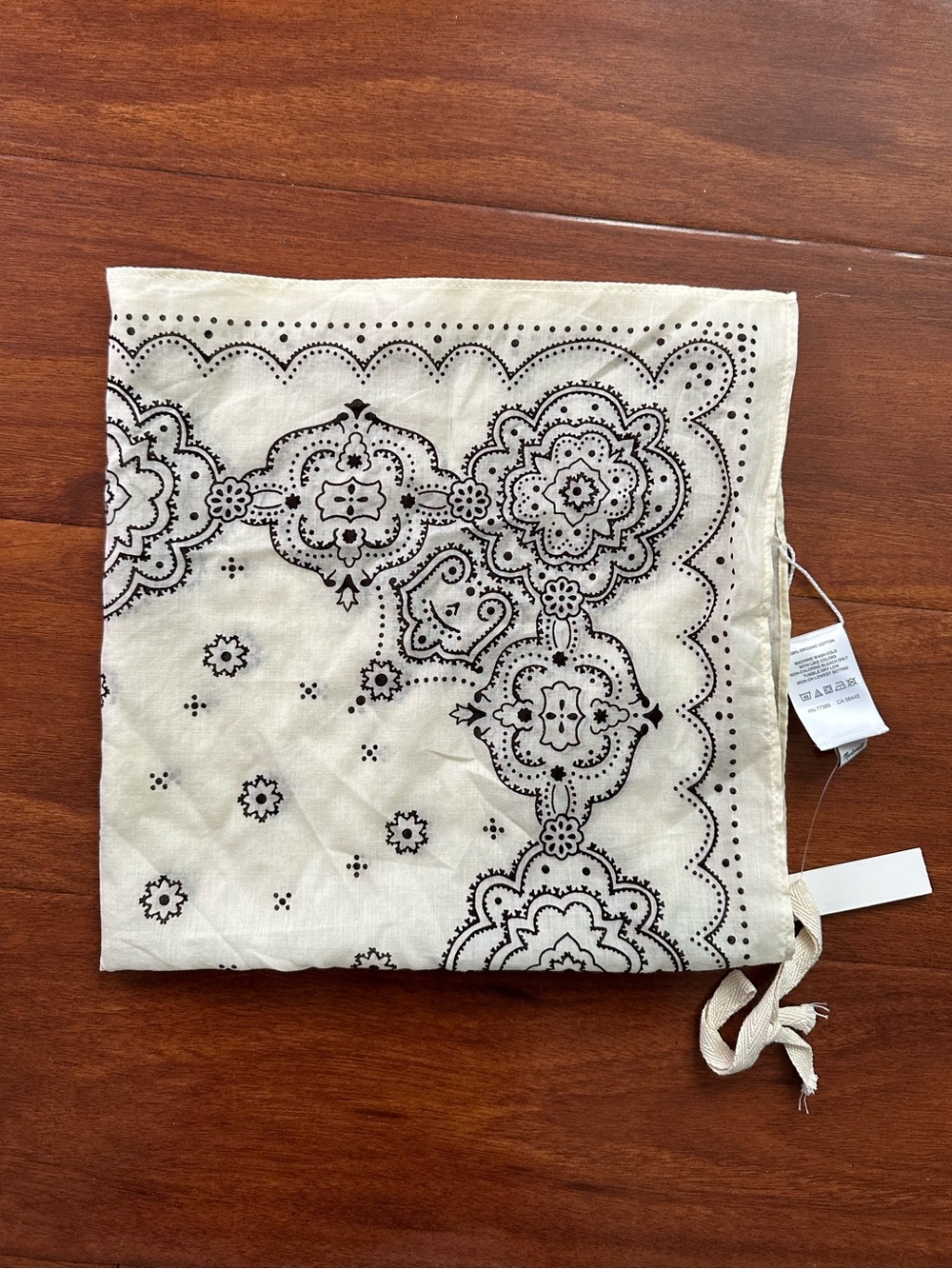 Madewell Organic Cotton Bandana (read descrip - imperfections/marks)